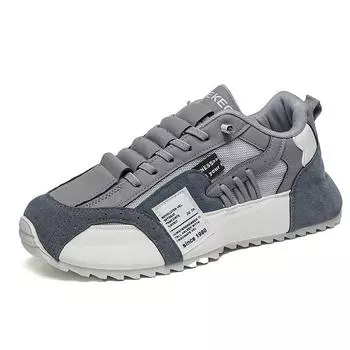 Трендовые мужские кроссовки в британском стиле для мужчин, кроссовки на платформе для бега, мужские уличные кроссовки из вулканизированной ткани 39