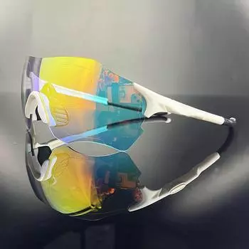 Трендовые персонализированные красочные очки для езды на велосипеде на открытом воздухе, альпинизм, плавание, рыбалка, устойчивые к ультрафиолетовому излучению солнцезащитные очки