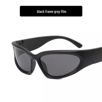 Трендовые солнцезащитные очки Y2K стиля, высококлассные, серебристые, квадратные, для мужчин и женщин