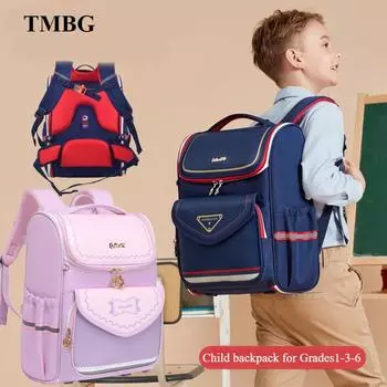 Трендовый контрастный цвет, новый школьный рюкзак для учеников начальной школы 1-2-3-6 классов, унисекс, нейлоновый водонепроницаемый рюкзак, портативный, большой емкости, детский ранец S фиолетовый