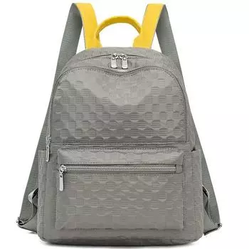 Модный и крутой рюкзак, модный повседневный рюкзак большой вместимости, однотонный ретро-рюкзак из мягкой кожи, многофункциональная сумка для путешествий на природу оранжевый