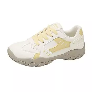 Trendy fashion women s shoes new spring and autumn students versatile round head lace-up casual sports shoes women 35