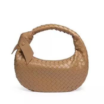Trendy Hand-woven Bags, Fashionable and Casual Retro Dumpling Bags, Commuter Commuter Bags, Portable Women s Bags, Single-shoulder Bags