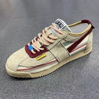 Модные мужские кроссовки Удобная повседневная обувь для мужчин Дышащая мужская парусиновая обувь Новые мужские кроссовки Zapatillas Informales 39 хаки