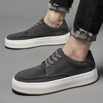 Trendy men s sneakers Versatile and Comfortable Style Youth adult trend party outdoor leisure sports High quality shoes 38 коричневый