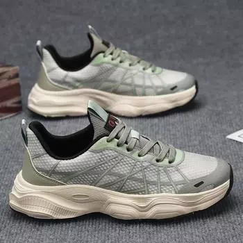 Модные мужские кроссовки, роскошные массивные повседневные кроссовки для мужчин, увеличивающие рост, обувь для пап, дышащая спортивная обувь, мужские кроссовки 39 чёрный