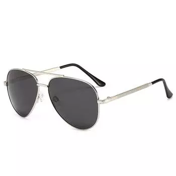 Trendy Mens Supplies Metal Frame Polarized Sunglasses Outdoor Uv Protection Sun StyleC
