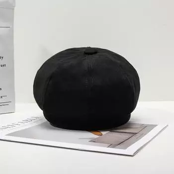 Trendy New Cap New Personality Versatile Painter Hat Fashion Foreign Temperament Women S Octagonal Hat one size fits all хаки