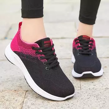 Trendy Sports Shoes Women s 2024 Autumn New Women s Shoes Breathable Mesh Colored Casual Single Shoes Vulcanized Shoes Sneakers 36