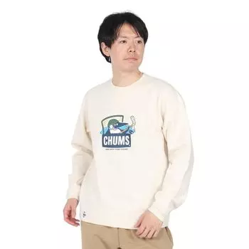 Тренер Booby Ice Hockey Crew Top [Chums] Мужской H/Natural