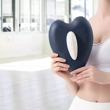 Тренировка мышц тазового дна для мужчин и женщин Тренажер для тренировок Спортивные упражнения Pink White