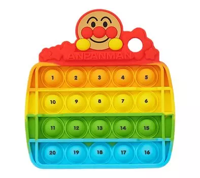 Тренировка пальцев Anpanman Puchipoko Anpanman образовательный!