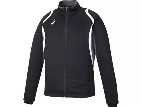 Тренировочная куртка Deco Training Wear XAT12D Black Japan O to Japan size [ASICS] [Мужская] Мужская (эквивалент XL) чёрный