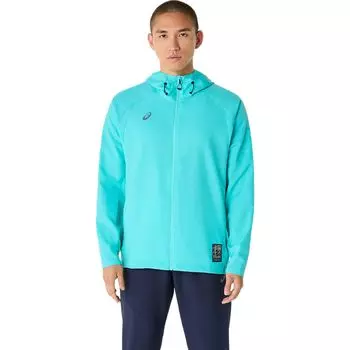 Тренировочная куртка Dry Actimotion Cross Hoodie 2031E980 унисекс для взрослых 402 S [ASICS] (Энергия Аква)