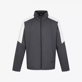 Тренировочная куртка Fila Brushed Colorblock Fs2ftg4201u Cgy CHARCOAL GREY/095