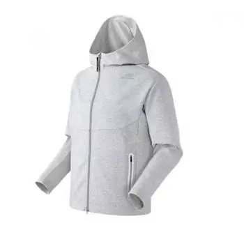 Тренировочная куртка New Balance Uni Cushion Paper с капюшоном на молнии Light gray (95)