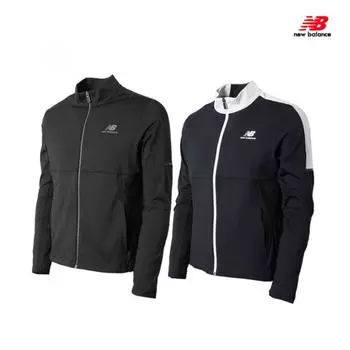 Тренировочная куртка New Balance Uni Seasonless Zip Up Jacket Nbmda47003 Unisex Zip Up Jacket NBMDA4700319 black/95