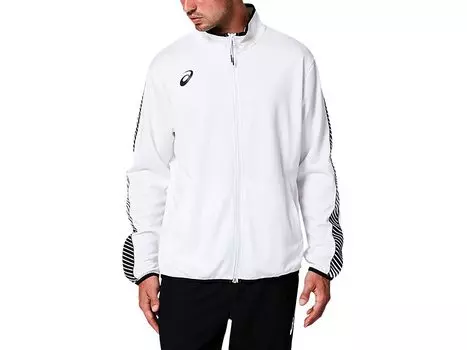 Тренировочная куртка Training Wear 2031A655 Brilliant White Japan XL to Japan size [ASICS] (Обычный) [Мужской] Мужской (эквивалент XL)
