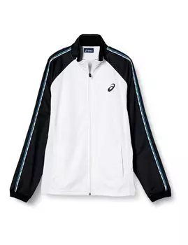 Тренировочная куртка Training Wear XAT188 Japan XS to Japan size [ASICS] [Men s] Мужская белая/черная (эквивалент XS)