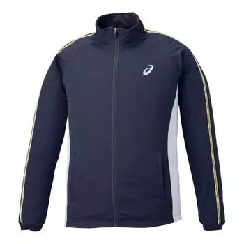Тренировочная куртка Training Wear XAT188 Navy Japan XXL для японского размера [ASICS] [Мужская] Мужская (эквивалент 3л) тёмно-синий