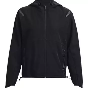 Тренировочная куртка Under Armour Solid Color Hooded, женские куртки, черная 1379765-001 L
