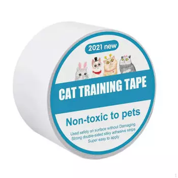Тренировочная лента против кошачьих царапин, защита для мебели для ковров, диванов для дома 8.5cmx6.35cm