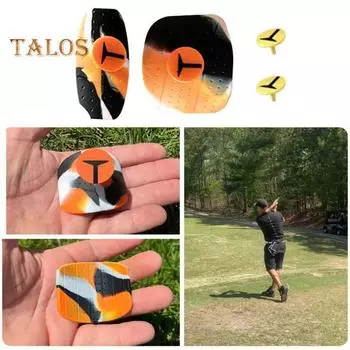 Тренировочная накладка для гольф-клюшки, противоскользящая, тренажер для отработки ударов, вспомогательное средство для тренировок по гольфу, корректирующее осанку при захвате клюшки Sets