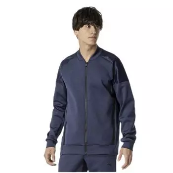 Тренировочная одежда, эластичная толстовка, джерси, легкая в движении 32MCA055 Pageant Blue Heather [Mizuno] для мужчин