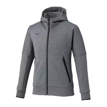 Тренировочная одежда Stretch Sweat Hoodie Hoodie Jersey Sports 32MCC050 Серый Меланж [Mizuno]