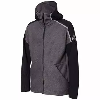 Тренировочная парка Hybrid Parka FWQ59 Five F17 Япония на японский размер [Adidas] ZNE. [Мужской] Черный/Серый (EB5224) J/XS (эквивалент XS)