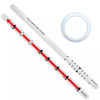Тренировочное оборудование для гольфа MAZEL Putter Rail Putting Rail Putter Trainer, включая Putter Cup Rail Putter (Паттер (90см) + Чашка)