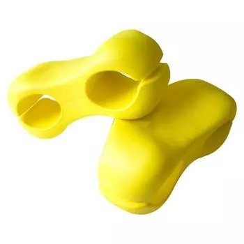 Тренировочное пособие буй для ног поплавок из материала ЭВА буй для ног поплавок прочная доска для плавания для молодежи жёлтый