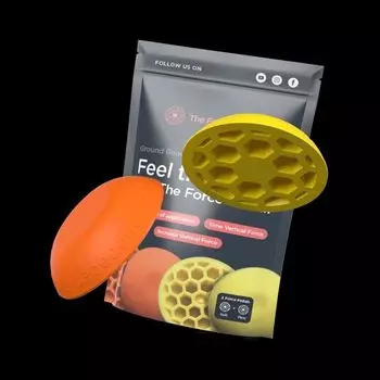 Тренировочное приспособление для гольфа Force Pedal увеличивает скорость головки клюшки, реакцию на землю и устойчивость 2 Force Pedal - - - -