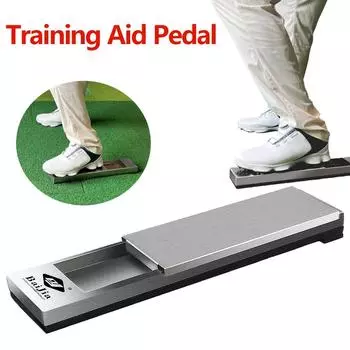 Тренировочное приспособление для гольфа Swing Trainer Педальный тренажер для гольфа Turn Trainer Портативный Передвижной для взрослых Правильная осанка Тренажер для гольфа Товары для гольфа