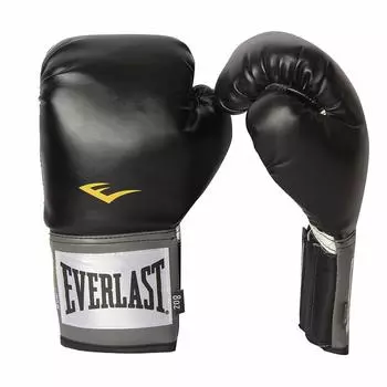 Тренировочные боксерские перчатки Everlast Pro Style чёрный