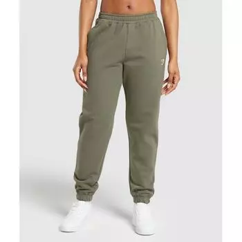 Тренировочные флисовые джоггеры GYMSHARK, зеленая B7A4D ECH1 XS