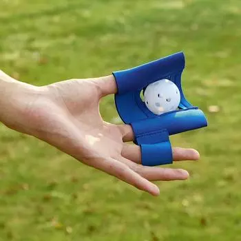 Тренировочные перчатки Web Glove для бейсбола и софтбола. Идеально подходят для взрослых, подростков, улучшают координацию рук и глаз. Размер для гольфа. синий