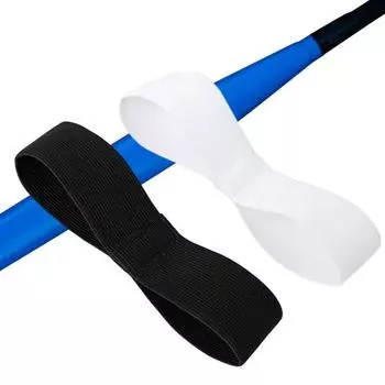 Тренировочный браслет для бейсбольных качелей, высокоэластичный, износостойкий, мягкий, расширенный, тренировочный браслет для софтбола, аксессуар для бейсбольных качелей черный белый