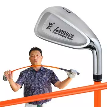 Тренировочный клюшка Larouge Soft Shaft Iron GNYA с 7 клюшками для гольфа, производитель, прямые продажи [для правшей] (ГНЯ) Мужской