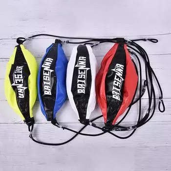 Тренировочный мяч для бокса с боксерским мешком на двух концах, на полу и потолке