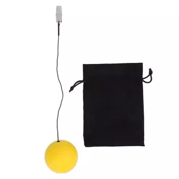 Тренировочный мяч из пенополиуретана, баланс головы, вращение, тренировка, улучшение замаха, инструмент, мяч