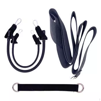 Тренировочный пояс для гольфа, корректирующий инструмент для тренировки мышечной памяти чёрный