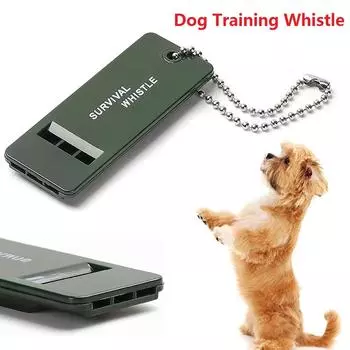 Тренировочный свисток для звонка птиц, ультразвуковой свисток для собаки из нержавеющей стали, голубиный свисток, устройство для обучения поведению домашних животных для птиц, голубей, попугаев зелёный