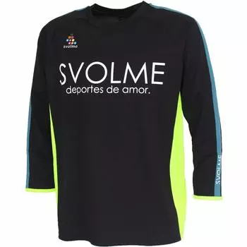 Тренировочный топ SVOLME 3Q размера XS черный 1191-06000 чёрный