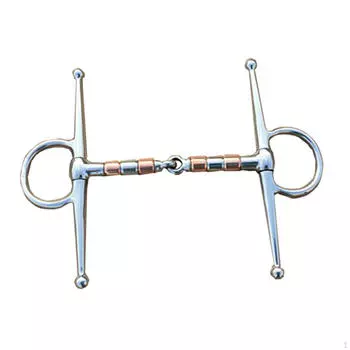 Трензель для верховой езды, свободные кольца, конная упряжь с шарнирами в западном стиле, форма H