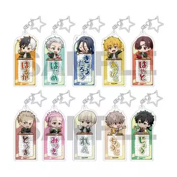 Трещины ВЕТРОВКА Торговое наименование Акриловый брелок Petit Kura 1BOX Изготовлен из акрила В80Ш40Г3 мм