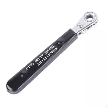 Трещоточный ключ 5/16 дюйма 8 мм, удобный для переноски, боковая клемма аккумулятора