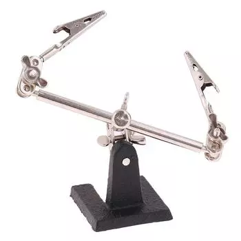 Третья ручная подставка для паяльника с увеличительным стеклом, зажим для электрического утюга, инструмент