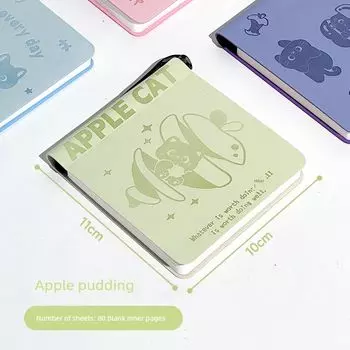 Третий класс Второй класс Яблоко Кот ПЕЧАТЬ Книга Путешествия Часы для отметки времени Штамп для отметки времени Мальчик Студент Книга Журнал для путешествий Блокнот К Apple pudding pen * 1