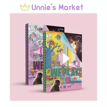 Третий мини-альбом еженедельно [We Play] + бесплатный подарок Random Ver,No poster